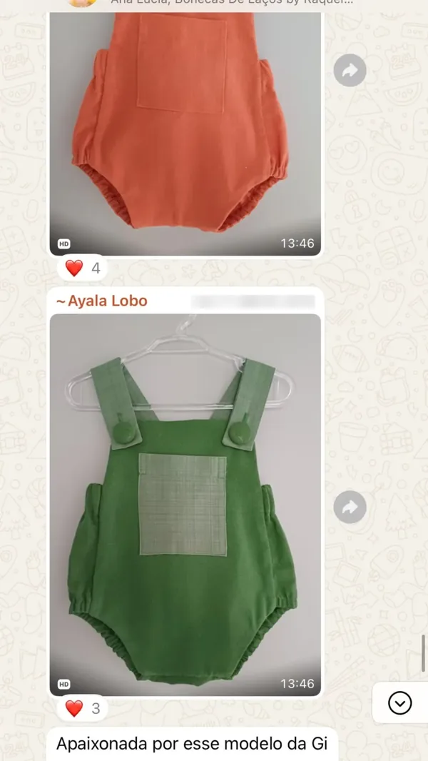 Peça feita por aluna da Costuragi · 23