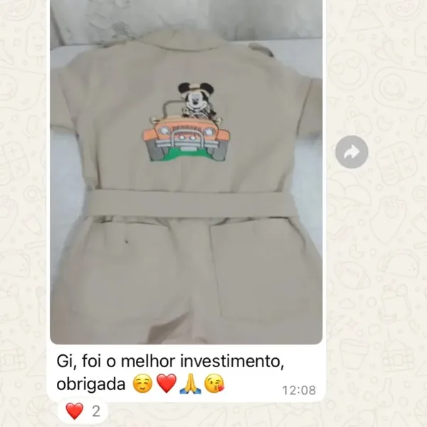Peça feita por aluna da Costuragi · 32